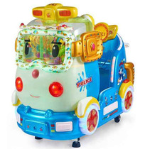 Factory direct new childrens electric coin rocking car amusement park sprouting car with music commercial Swing Machine
