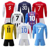 21-22 Long sleeves ClubFootball suit Men and women Custom long sleeve competition Training Team to serve autumn and winter football clothes