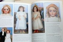 20-11 high-end label French German antique doll collection picture book images FP36