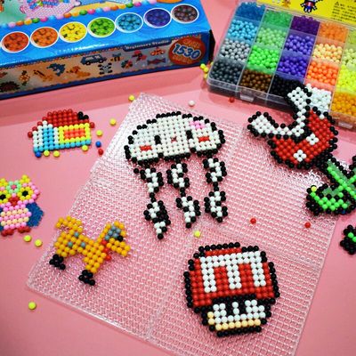 儿童水雾魔豆魔法珠益智拼图礼袋装 商品反馈