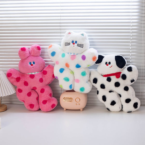 Dopamine spotted dog doll pillow pillow cat sofa pillow cute pink rabbit doll plush toy
Dopamine spotted dog doll pillow pillow cat sofa pillow cute pink rabbit doll plush toy