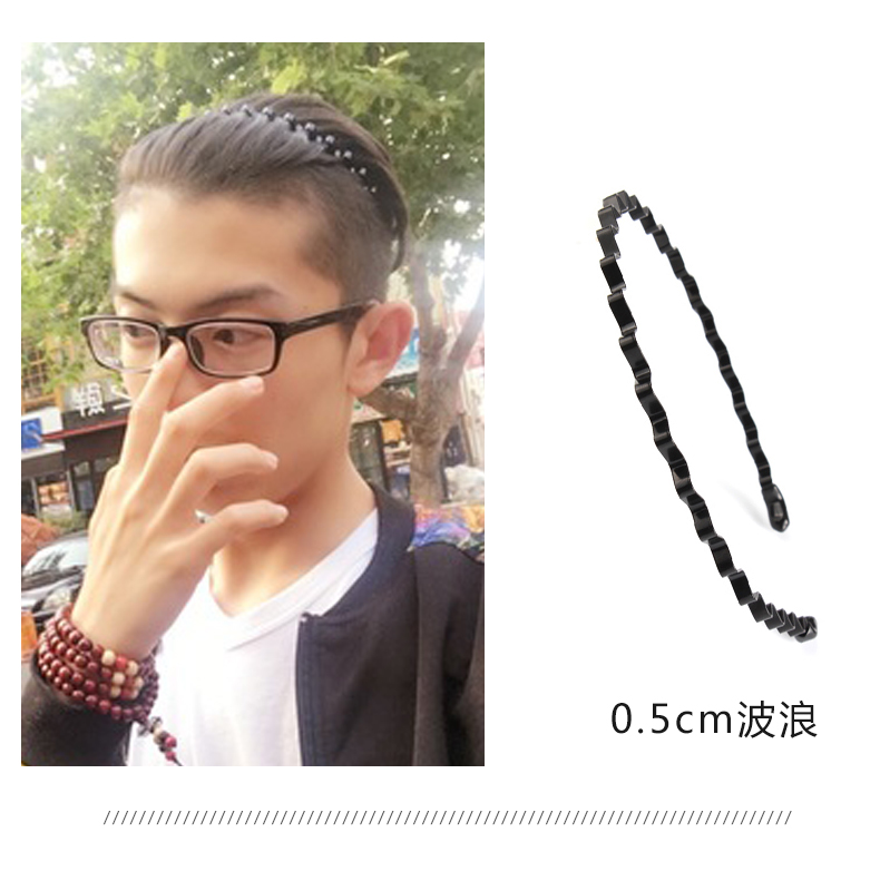 短发发夹男士发箍过渡期夏天女尴尬洗脸发带小额直营【小额代发】