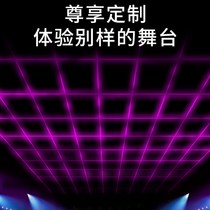 Running Horse Running Water Magic Color Lamp With Programmable Bar Slow Rocking Ktv Room Bag Compartment Stage Voice-controlled Full Colored Light Strips