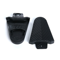 SPD-SL lock plate protective cover road bicycle lock pedal lock buckle plate splint cover shoe hemp protection box