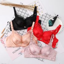 Summer thin Gin Brocade Lace Lace Bra Wide Shoulder Strap Womens Underwear Vest Style Adjusted Bra Coalesque without steel ring