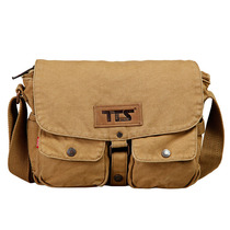 Story of time outdoor express canvas bag mens sports shoulder bag computer retro casual crossbody cross bag