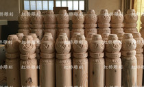 Ancient Jianyuan forest wood carving solid wood decoration hanging beam Stigma beam Drag lotus column Flower column Head square column Vertical flower column