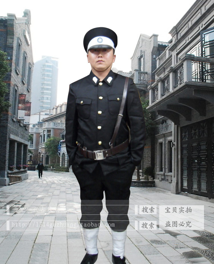 民国警察制服图片