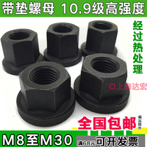 10 9 class high-strength flange with pad nut pressure plate nut 8M10M12M14M16M18M20M2430