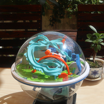 Three-dimensional maze ball balance 3d maze toy rolling ball rotating puzzle level most powerful brain focus ball magic