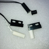 Door magnetic signal switch Normally open normally closed signal open door magnetic switch Black door magnetic dry yellow tube magnetron switch