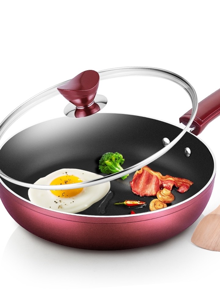 炊大皇平底锅不粘锅