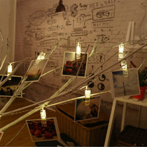 Photo photo wall clip light string creative LED small lantern room layout decoration birthday anniversary proposal confession confession