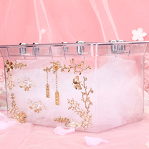 Marriage Tibetan wedding shoes artifact to pick up the door tricky game props wedding shoes box with lock groomsman wedding spoof