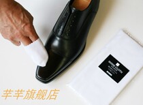 Japan imported COLUMBUS Columbs leather clean and sanded cotton double-sided velvet soft cloth 2 pieces