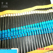 Metal film resistor 1W 470 Ohm 1% 1W color ring resistor 470R original (100 only 12 yuan)