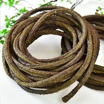 Artificial tree rattan Landscape rattan decorative dead vine Fake flower vine plant Rainforest cylinder climbing pet green plant Twined branches