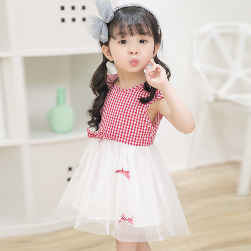 女童连衣裙2018新款夏季童装宝宝公主裙儿童