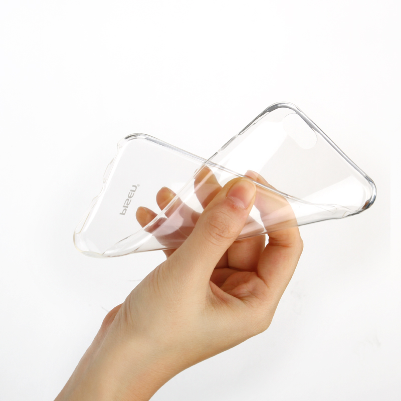 品胜适用iphone6plus透明弹力硅胶保护壳苹果6手机外壳保护套产品展示图1
