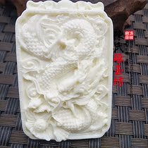 Domino zodiac Dragon Tour Dragon play bead pendant pendant Dragon four sea auspicious cloud collar bone carving Bodhi accessories