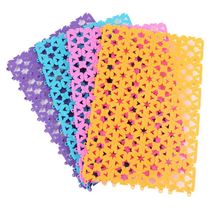 5-piece hot sale pet rabbit Dutch pig foot pad Candy color anti-dermatitis foot pad Splicing foot pad