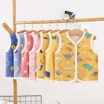 Special price 2020 new autumn and winter baby gush waistcoat child Han version Shoulder Baby Warm Sweatshirt Vest Child Clothing