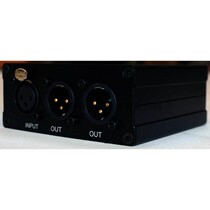 Cisfeng 1 In 2 Out Passive Balance Carnon Audio Dispenser Stage Conference Performance Mic Wedding Celebration