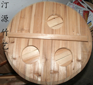蒸笼板三孔 手工木制品 蒸板 开店小笼包蒸笼专用 规格样式可定制