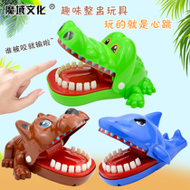 Toys with fingers sharks teeth children small creative nets tricky people crocodiles funny gifts evil dogs