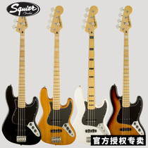 Genuine Fender Electric Bass Squier 030 7702 Four and Five Strings Finder PJ Imported Bass