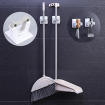 4-pack high strength strong mop hook bathroom incognito pylons Bathroom wall incognito nail-free mop clip