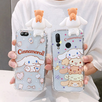 Kesinda Huawei mate 9 10 pro phone case mate8 cute transparent creative puppy party doll glory v8 v9 v10 women soft set