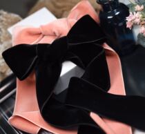 Velvet Ribbon Hairband Japanese imported DIY double-sided wide velvet ribbon jewelry flocking webbing accessories super wide