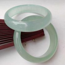 Ice Overdraft Light Green Jade Bracelet With Certificate Womens Girl Quartz Rock Jade Bracelet Birthday Gift Jade Bracelet