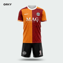 ORKY Vokai new childrens football suit set Boys team jersey sports training uniform