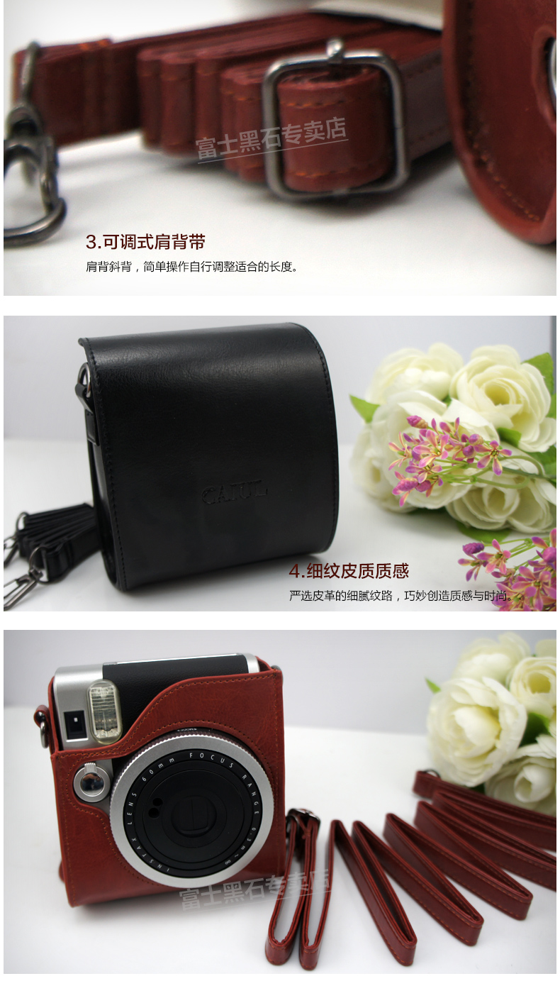 Чехол для Polaroid 【Фуджи магазин】Полароид mini90, специальный чехол для камеры сумка кожаная сумка 90-мешок камеры Чехол для Polaroid 【Фуджи магазин】Полароид mini90, специальный чехол для камеры сумка кожаная сумка 90-мешок камеры