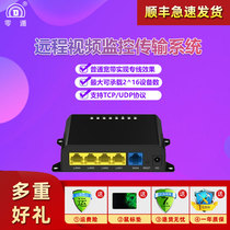 Zero escape video surveillance transmission system Remote monitoring transmission system Video surveillance networking solution