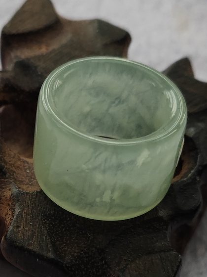 순수한 자연 고급 보석, 제이드, Xiuyan Jade 링 링 핸드 쥬얼리 남성용 진정한 문화 장식 순수한 자연 고급 보석, 제이드, Xiuyan Jade 링 링 핸드 쥬얼리 남성용 진정한 문화 장식
