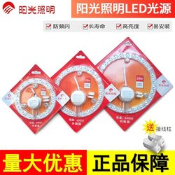 Sunshine LED ceiling lamp modification lamp panel wick energy-saving high-bright lamp panel lamp bead round patch lamp module