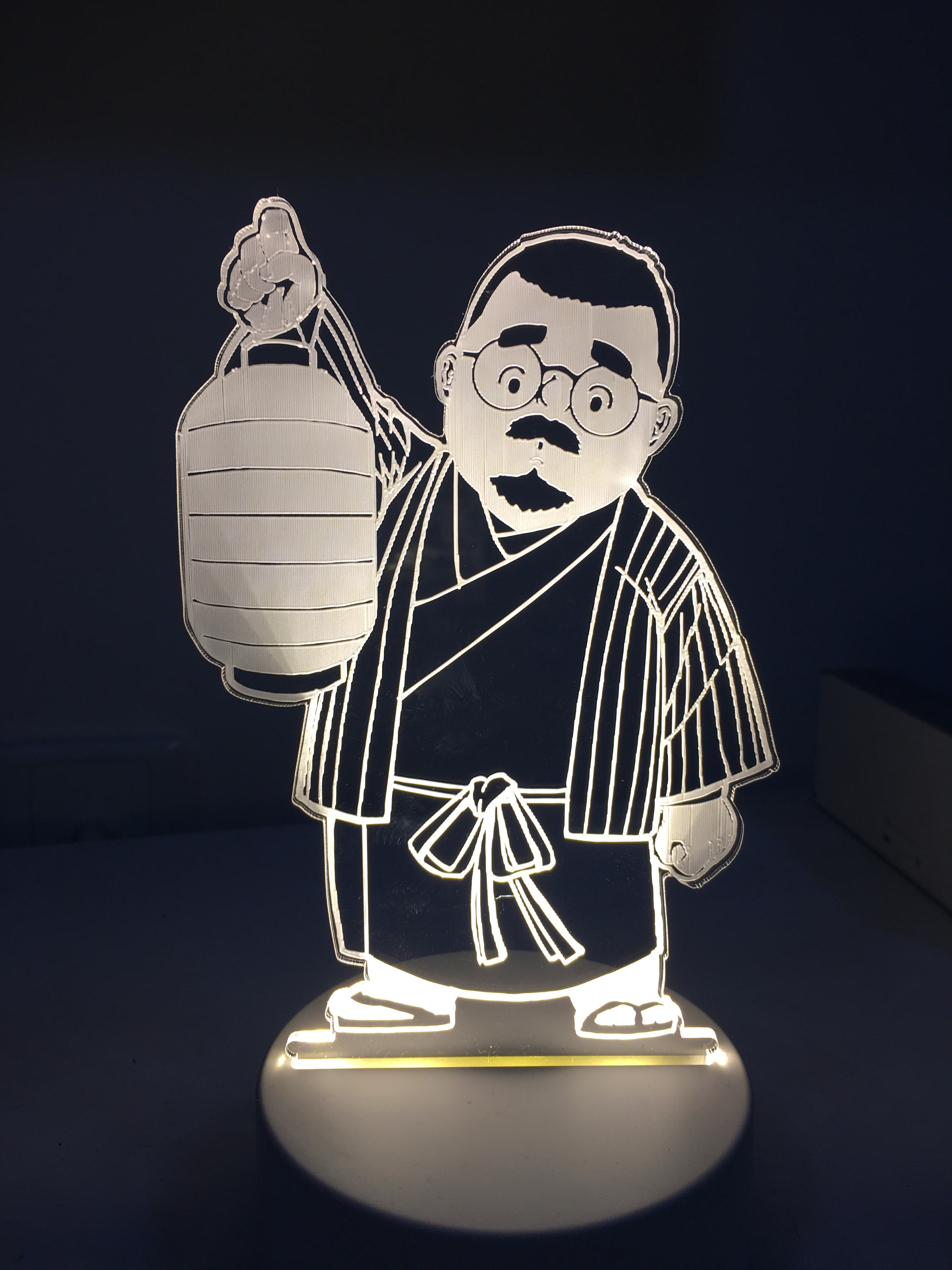 uncle bei night light