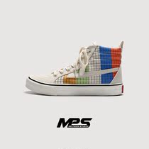 Hui Guochao co-name cherry blossom peaches ripe small dirty orange star shoes limited couple canvas shoes men men