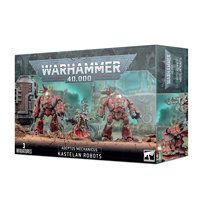 (North Sea BG) Warhammer 40K Mechanical gods teach Great White Robot Kastelan Robots Spot