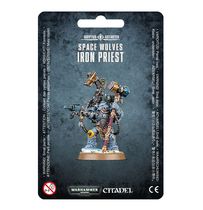(North Sea BG) Warhammer 40K Space Wildwolf Steel Pastor Iron Priest Spot