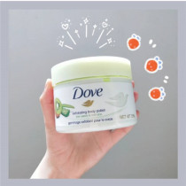 Spot Dove Dove Ice Cream Body Scrub Kiwi Kiwi and Aloe Exfoliating Chicken Skin 298g