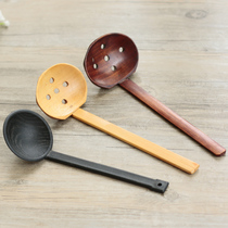 Bamboo Japanese Noodle Spoon Taste one thousand Noodles Spoon Day Style And Wind Cutlery Solid Wood Spoon Turtle Back Spoon Hot Pot Soup Spoon