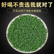 Shandong authentic Rizhao green tea 2021 new tea super high mountain spring tea hand fried green chestnut 500g