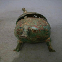 Imitation ancient handicraft workmanship beautifully coated pulp Waterloo bronze ware hollowed-out bird smoked oven swinging pieces national wind