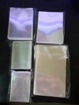 (Fingertip board game)Transparent card set Card set Game card set 8 silk 12 silk 20 silk thickened