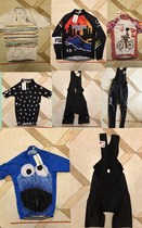 Cycling clothing finishing inventory each size
