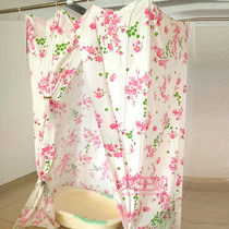 Bath tent Thickened Thermal Insulation Bath Bath Hood Old Chinese Style Tent Plastic Square Peva Bath Curtain winter